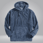 Barrett™ | Stijlvolle fluwelen hoodie - Vignette | TRENDMAKERMODE™ 