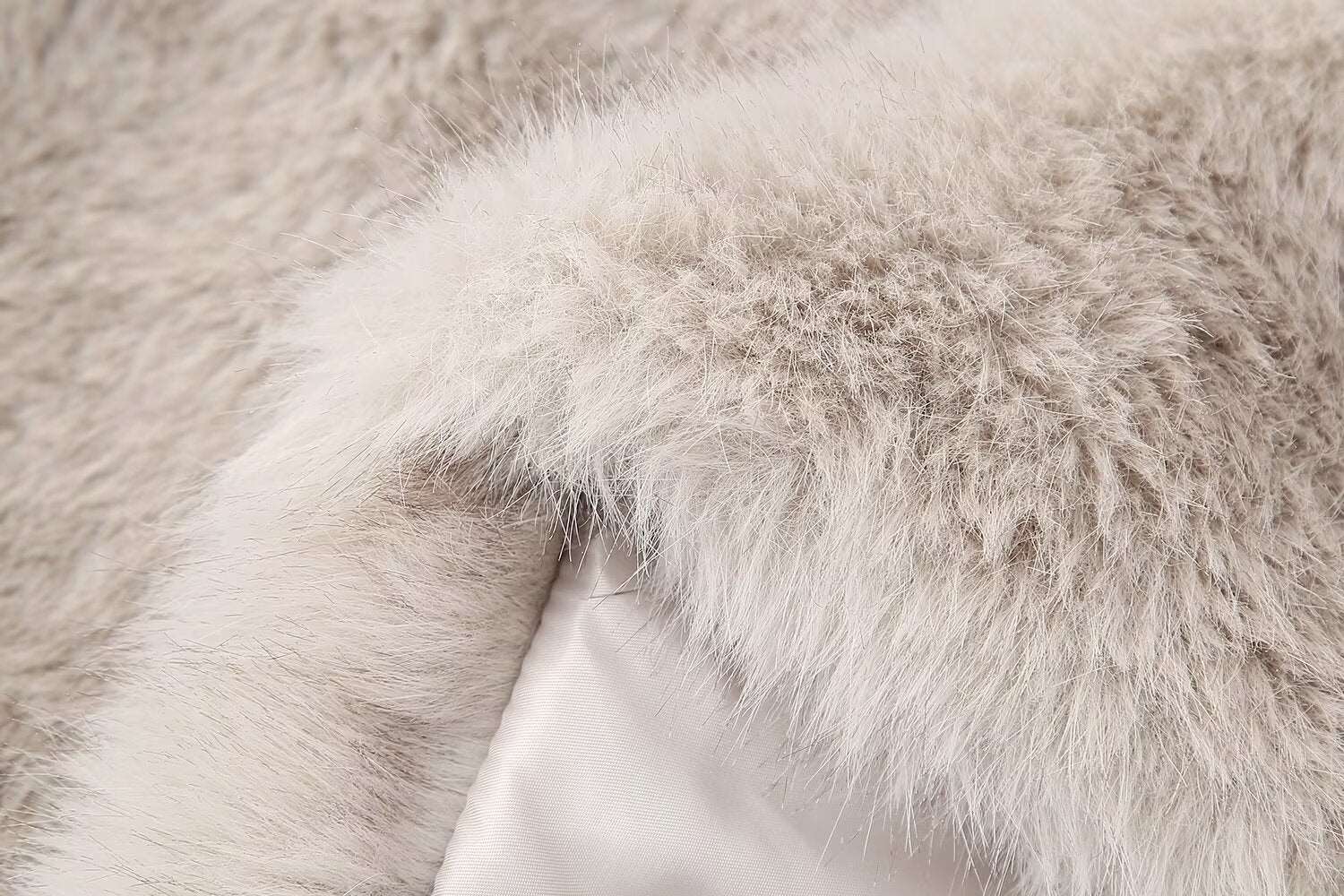 Artificial Fur Mink like Coat Winter Coat Socialite Top