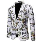 Versace bedrukt blazer slim fit colbert voor hem | TRENDMAKERMODE® - Vignette | TRENDMAKERMODE™ 