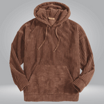 Barrett™ | Stijlvolle fluwelen hoodie - Vignette | TRENDMAKERMODE™ 