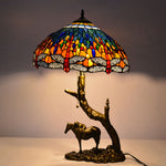 Luxe nachtlampje Retro tafel nachtkastje Tiffany lamp - Vignette | TRENDMAKERMODE™ 