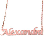 Gepersonaliseerde Alexandra voornaam ketting - Vignette | TRENDMAKERMODE™ 