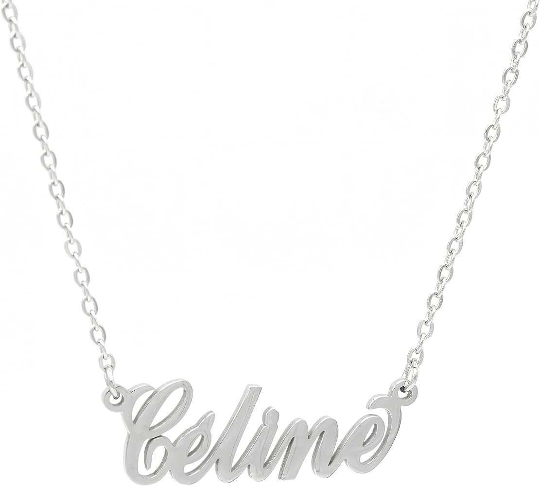 Collier personnalisé prénom Céline | Bijoux | TRENDMAKERMODE™ 