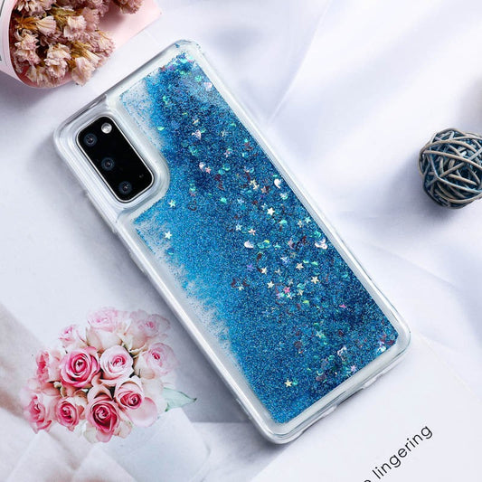 Coque Pour Samsung avec liquide paillette