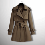 Adelina™ | Stijlvolle Trenchcoat - Vignette | TRENDMAKERMODE™ 