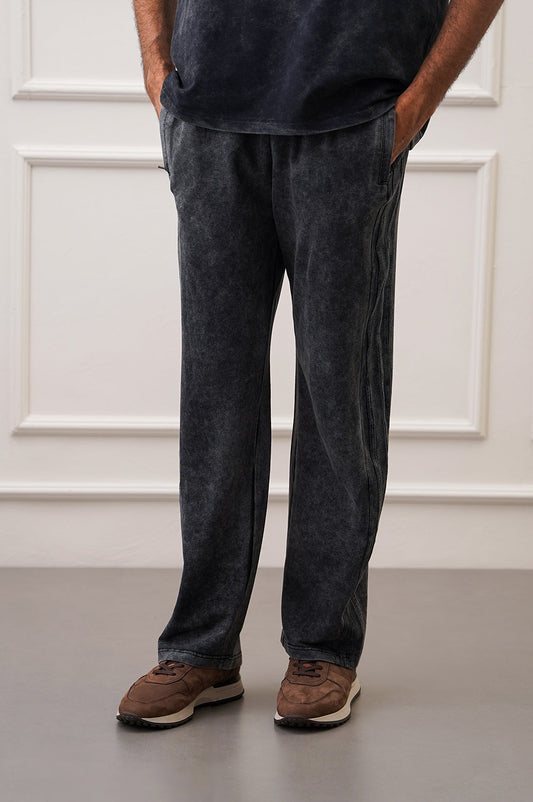 SIDE STRIPED WASHED TROUSERS | TROUSERS | collection-fall-winter-24, collection-man-apparel-new-in, collection-man-fall-winter-24, collection-man-pants, FW-24, Man | LAMA