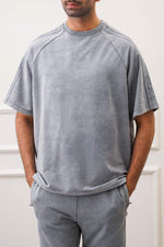 RANGLAN ACID WASHED TEE - Vignette | TRENDMAKERMODE™ 