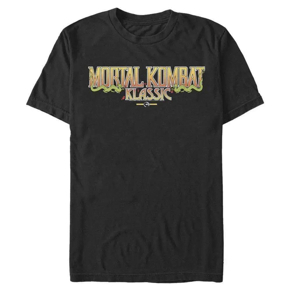 Mortal Kombat - Klassic Logo - T-Shirt | Apparel | category : T-Shirts, fit : Unisex, franchise : Mortal Kombat, Gaming, genre : Video Games, In Stock, is_preoder, open | Fifth Sun