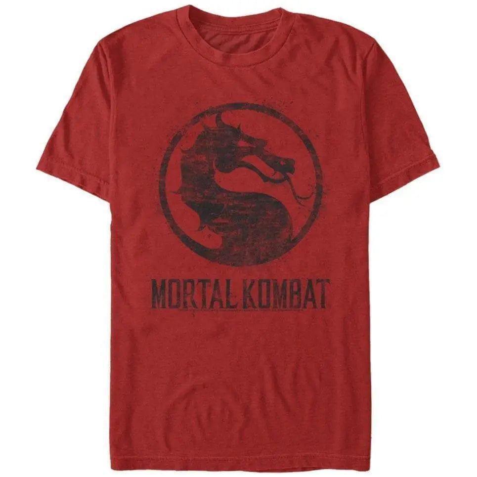 Mortal Kombat - Splatter Logo - T-Shirt | Apparel | category : T-Shirts, fit : Unisex, franchise : Mortal Kombat, Gaming, genre : Video Games, In Stock, is_preoder, open | Fifth Sun