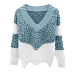 Anouk - Wildlife trui met V-hals - Vignette | TRENDMAKERMODE™ 