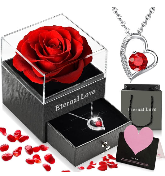 Coffret cadeau Collier saint Valentin | Collier coffret | TRENDMAKERMODE™ 