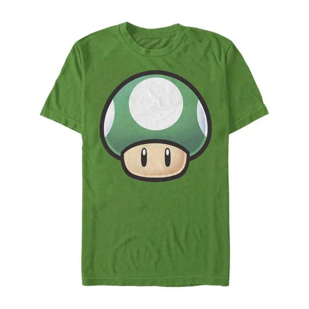 Super Mario Bros. - 1UP Mushroom - T-Shirt | Apparel | category : T-Shirts, fandom : Nintendo, fit : Unisex, franchise : Super Mario Bros., Gaming, genre : Video Games, In Stock, is_preoder, Nintendo, open | Fifth Sun