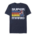 Super Mario Bros. - Fast Mario Distressed - T-Shirt - Vignette | TRENDMAKERMODE™ 