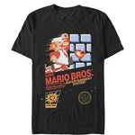 Super Mario Bros. - NES SMB Black Label - T-Shirt - Vignette | TRENDMAKERMODE™ 