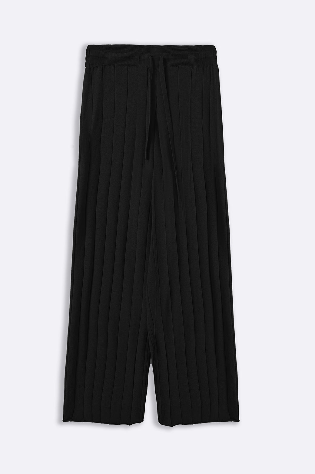 RIB-KNIT STRAIGHT PANTS | PANTS | collection-fall-winter-24, collection-woman-apparel-new-in, collection-woman-fall-winter-24, collection-woman-pants, FW-24, PANTS, WOMAN | LAMA