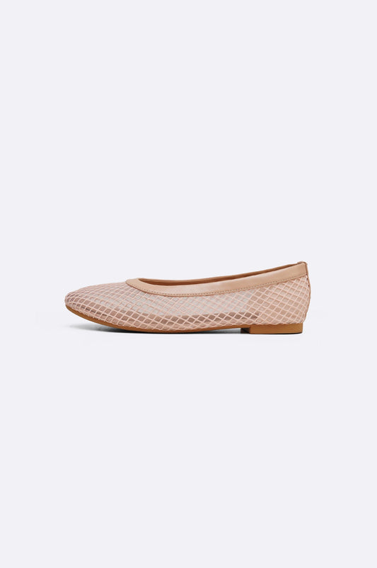 MESH BALLET FLATS