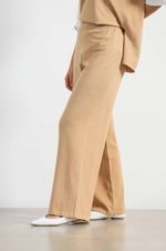 SOFT-KNIT STRAIGHT TROUSERS - Vignette | TRENDMAKERMODE™ 