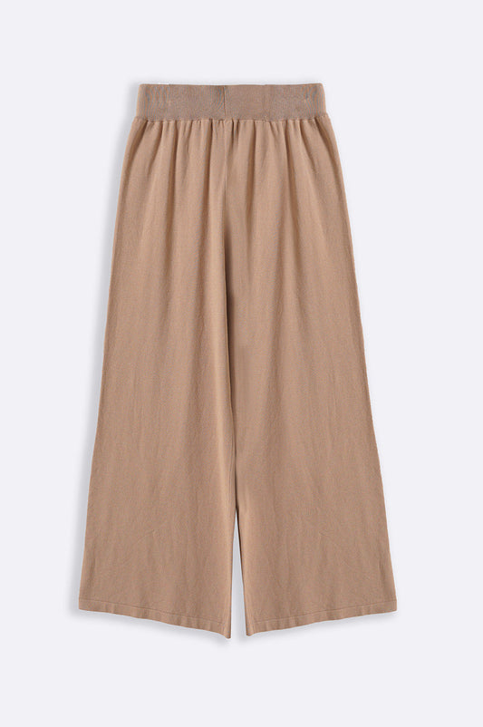 SOFT-KNIT STRAIGHT TROUSERS