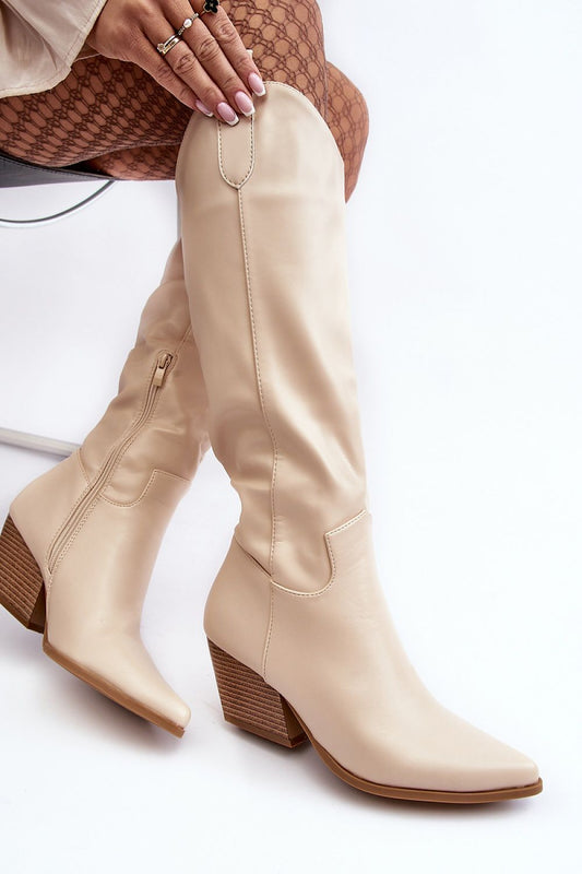 Bottes à talons model 191042 Step in style | Cuissardes, Matterhorn_Category_/FEMME/Chaussures Femme/Bottes, Matterhorn_Color_beige, Matterhorn_ProductId_191042, Matterhorn_Type_Bottes à talons, Matterhorn_Vendor_Step in style | Step in style