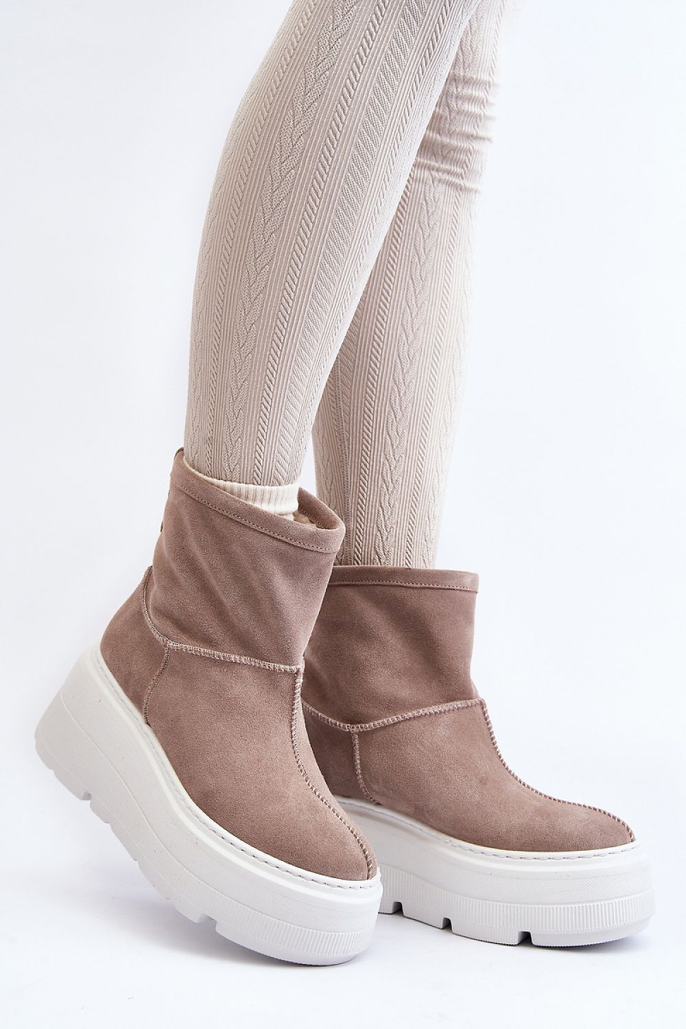 Bottes cothurnes model 191190 Step in style | Matterhorn_Category_/FEMME/Chaussures Femme/Bottes et boots, Matterhorn_Color_beige, Matterhorn_ProductId_191190, Matterhorn_Type_Bottes cothurnes, Matterhorn_Vendor_Step in style | Step in style