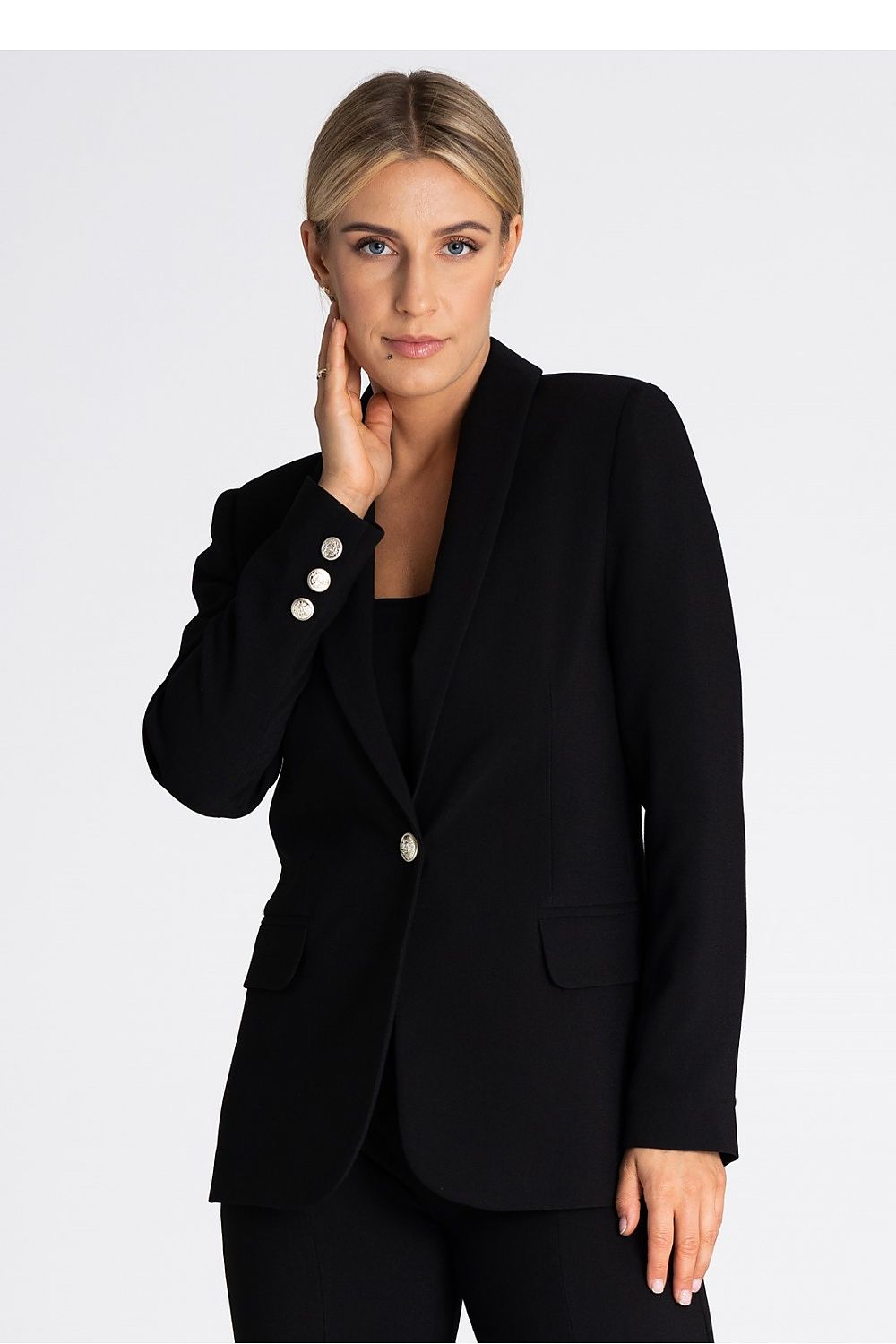 Blazer femme model 192073 Figl | Gilets femme, Matterhorn_Category_/FEMME/V?tements Femme/Blazers femme, Matterhorn_Color_noir, Matterhorn_ProductId_192073, Matterhorn_Type_Blazer femme, Matterhorn_Vendor_Figl | Figl