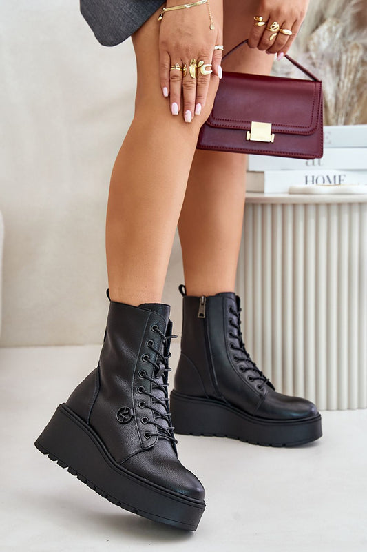 Bottes cothurnes model 201526 Step in style | Matterhorn_Category_/FEMME/Chaussures Femme/Bottes et boots, Matterhorn_Color_noir, Matterhorn_ProductId_201526, Matterhorn_Type_~Botki na koturnie, Matterhorn_Vendor_Step in style | Step in style