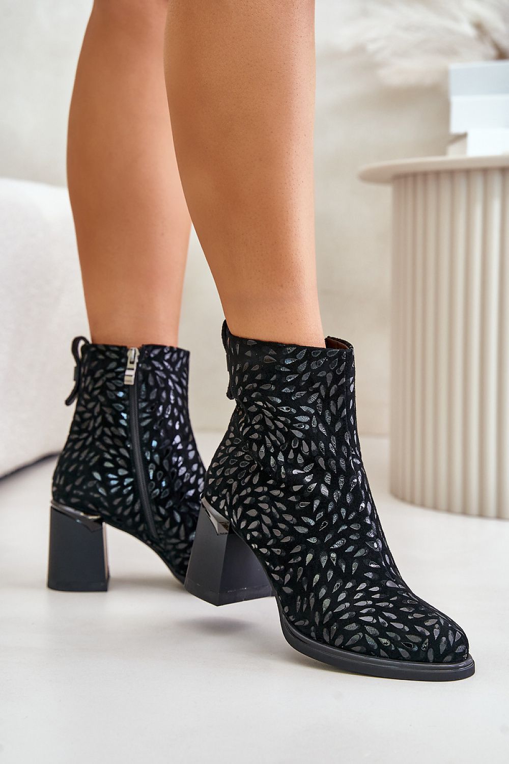 Bottes à talons model 201527 Step in style | Matterhorn_Category_/FEMME/Chaussures Femme/Bottes et boots, Matterhorn_Color_noir, Matterhorn_ProductId_201527, Matterhorn_Type_~Botki na obcasie, Matterhorn_Vendor_Step in style | Step in style