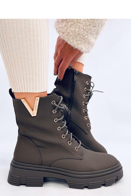 Bottes model 201977 Inello | Matterhorn_Category_/FEMME/Chaussures Femme/Bottes et boots, Matterhorn_Color_vert, Matterhorn_ProductId_201977, Matterhorn_Type_~Botki, Matterhorn_Vendor_Inello | Inello