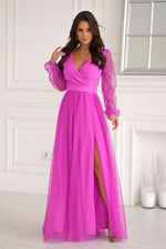 Robe longue model 202459 Bicotone - Vignette | TRENDMAKERMODE™ 