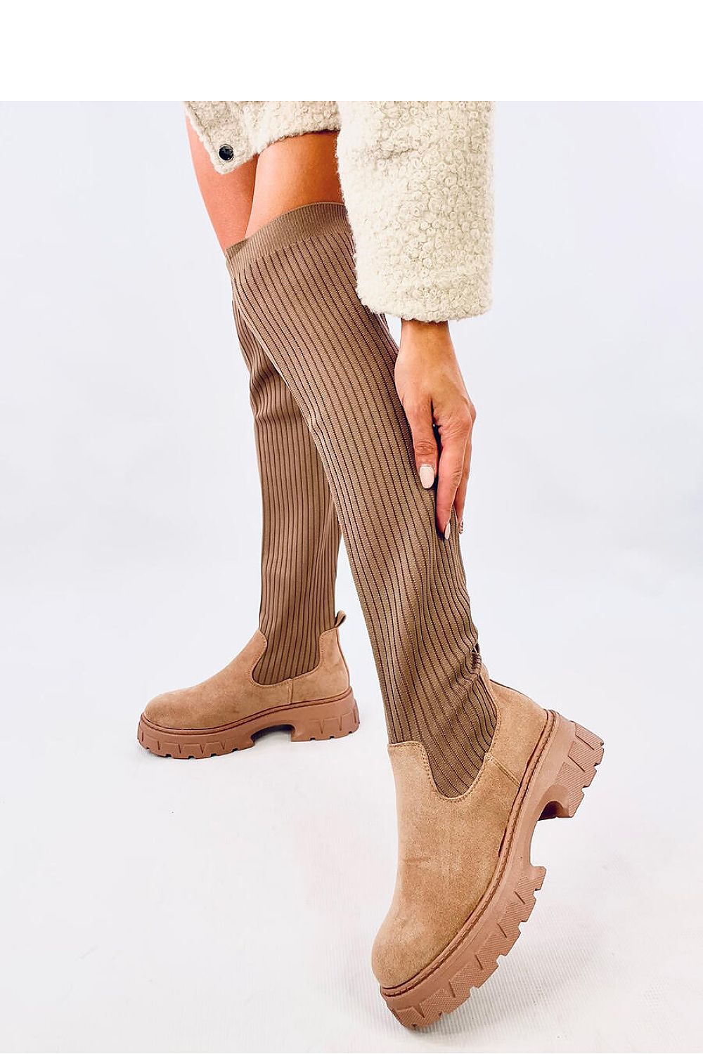 Bottes officier model 202585 Inello | Cuissardes, Matterhorn_Category_/FEMME/Chaussures Femme/Bottes, Matterhorn_Color_beige, Matterhorn_ProductId_202585, Matterhorn_Type_Bottes officier, Matterhorn_Vendor_Inello | Inello