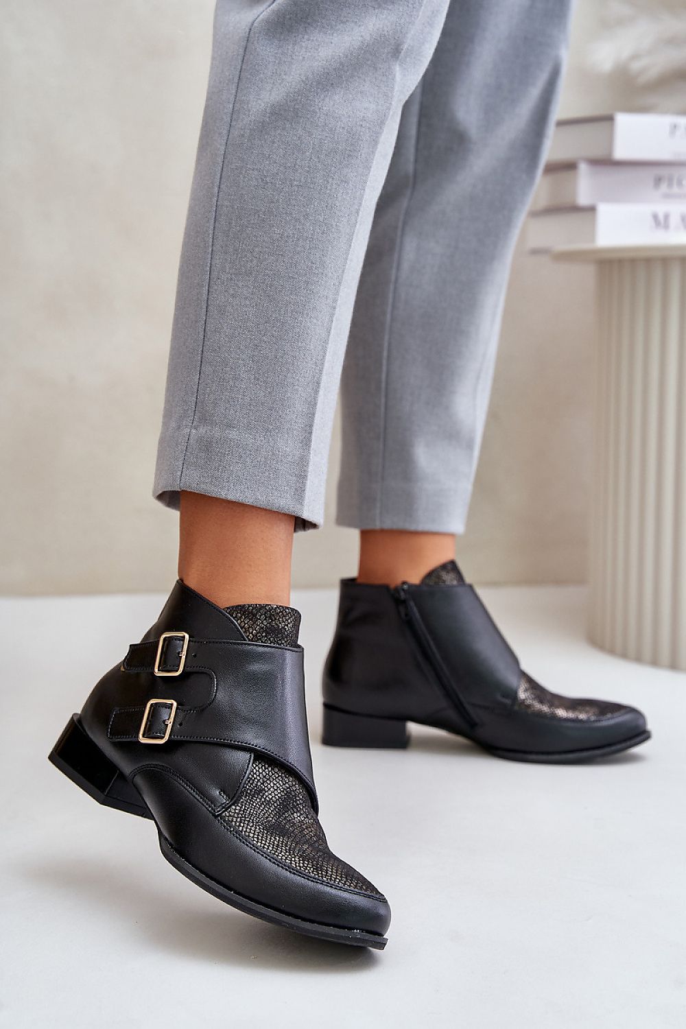 Bottes model 202824 Step in style | Matterhorn_Category_/FEMME/Chaussures Femme/Bottes et boots, Matterhorn_Color_noir, Matterhorn_ProductId_202824, Matterhorn_Type_~Botki, Matterhorn_Vendor_Step in style | Step in style