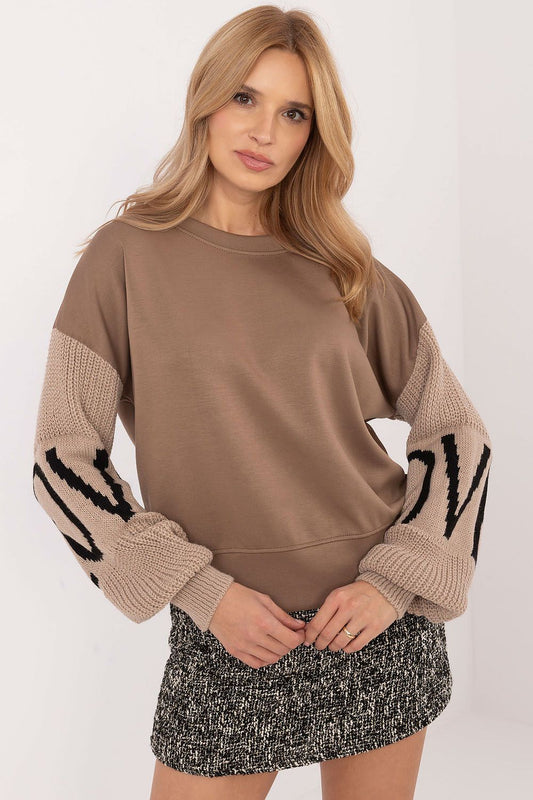 Sweatshirt model 202844 Italy Moda | Matterhorn_Category_/FEMME/V?tements Femme/Sweats et sweat-shirts femme, Matterhorn_Color_beige, Matterhorn_ProductId_202844, Matterhorn_Type_~Bluza, Matterhorn_Vendor_Italy Moda | Italy Moda