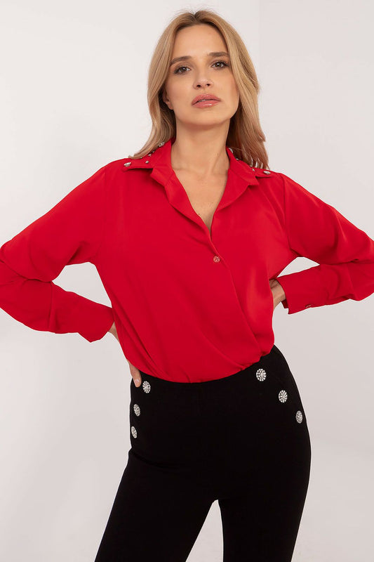 Chemise manche longue model 203400 Italy Moda | Blouses Femme/Chemises Femme, Matterhorn_Category_/FEMME/V?tements Femme/Chemises Femme, Matterhorn_Color_rouge, Matterhorn_ProductId_203400, Matterhorn_Type_~Koszula z długim rękawem, Matterhorn_Vendor_Italy Moda | Italy Moda