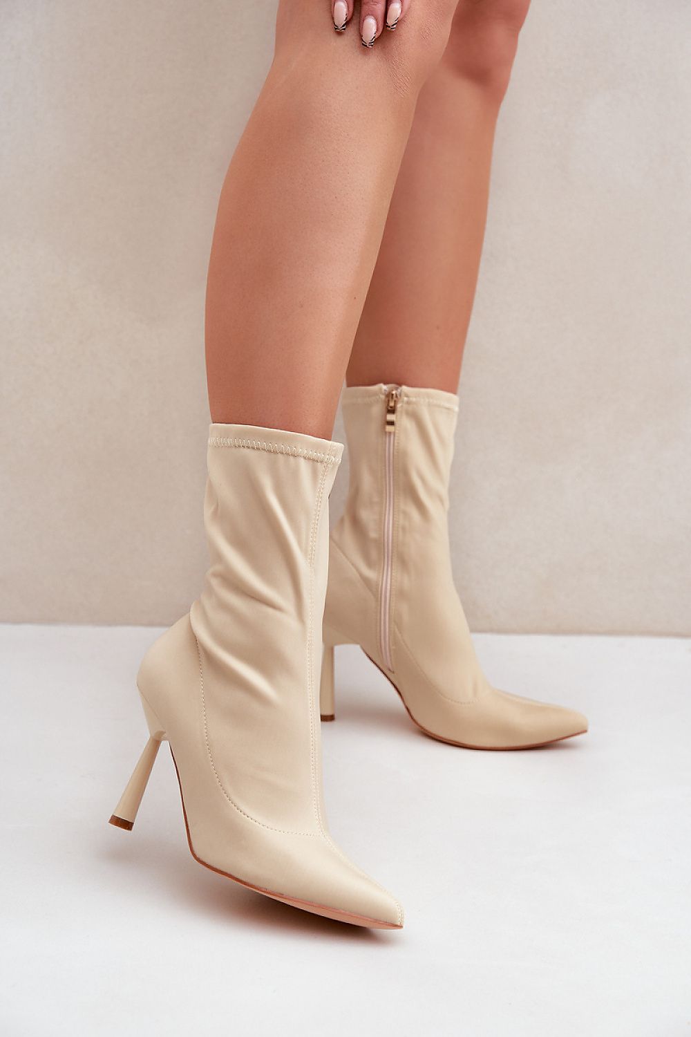 Bottes à talons model 204701 Step in style | Matterhorn_Category_/FEMME/Chaussures Femme/Bottes et boots, Matterhorn_Color_beige, Matterhorn_ProductId_204701, Matterhorn_Type_Bottes à talons, Matterhorn_Vendor_Step in style | Step in style