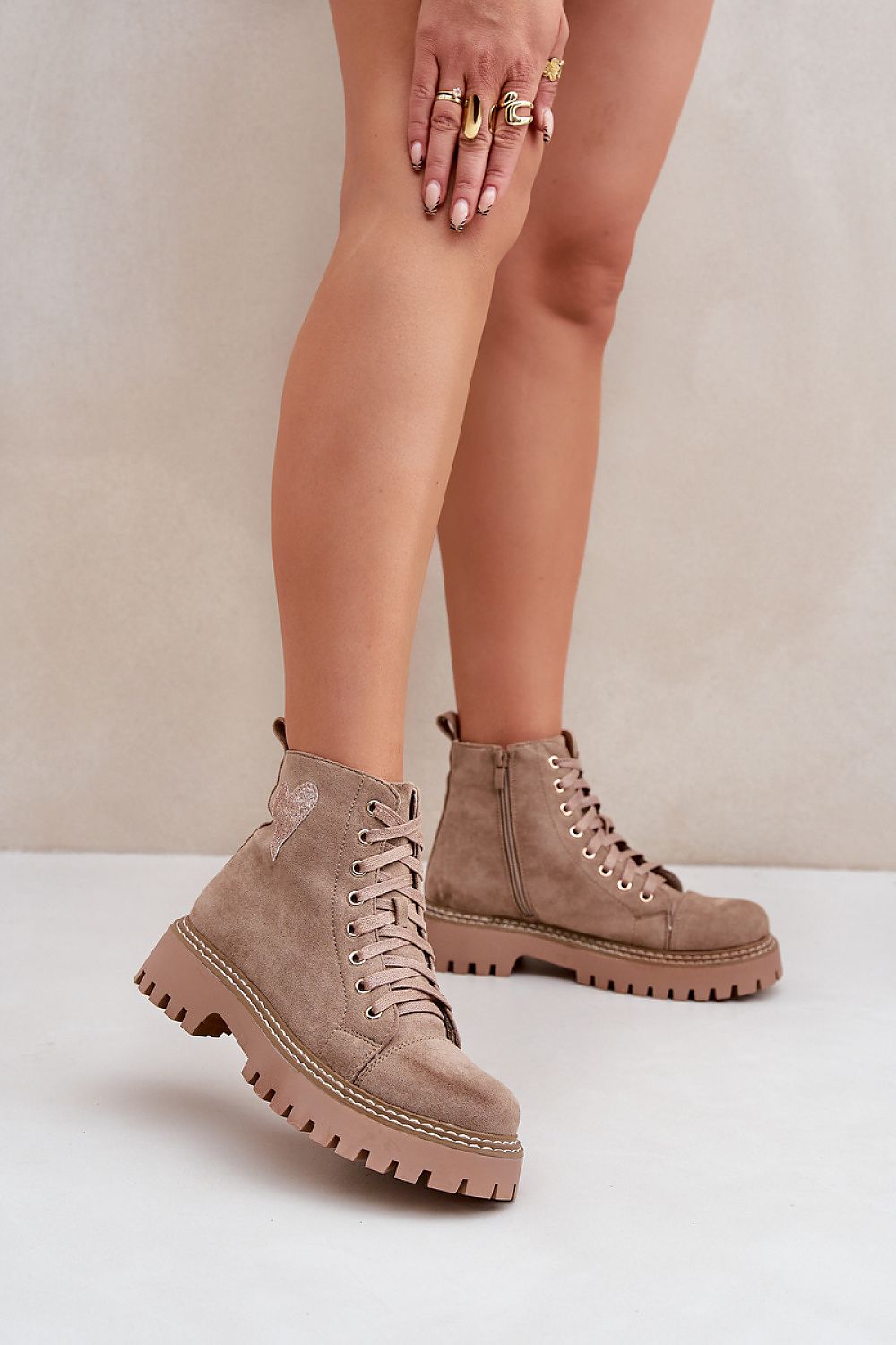 Bottes model 204727 Step in style | Matterhorn_Category_/FEMME/Chaussures Femme/Bottes et boots, Matterhorn_Color_beige, Matterhorn_ProductId_204727, Matterhorn_Type_Botki, Matterhorn_Vendor_Step in style | Step in style