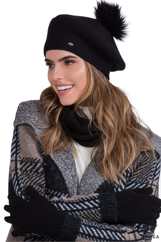 Béret  model 205574 Kamea | Matterhorn_Category_/FEMME/Sacs et Accessoires/Accessoires/Bonnets et chapeaux, Matterhorn_Color_noir, Matterhorn_ProductId_205574, Matterhorn_Type_Béret, Matterhorn_Vendor_Kamea | Kamea