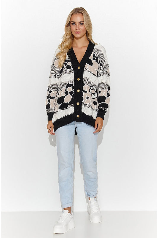 Cardigan model 185513 Makadamia