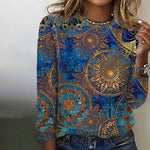 Arline™ | Elegante blouse met print - Vignette | TRENDMAKERMODE™ 