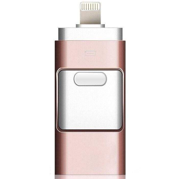 Mémoire Externe iPhone / iPad / Samsung - 16GB / Rose - Accessoires Smartphone