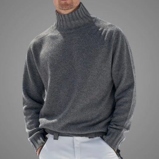 Casper™ | Elegante gebreide pullover | Men crewneck | Modehaus MEYER