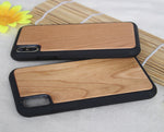 Houten hoesje TPU telefoonhoesje - Vignette | TRENDMAKERMODE™ 