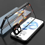 Compatibel met Apple, voor Iphone12 dubbelzijdige gesp Magneto mobiele telefoonhoes - Vignette | TRENDMAKERMODE™ 