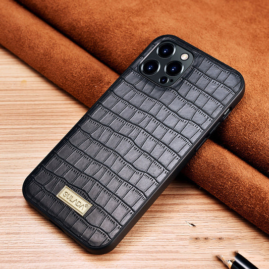 Mobile Phone Case SULADA Light Luxury Ultra-thin Leather Pattern | sekhmetstore