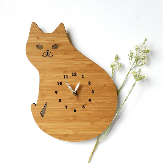 Cat cartoon clocks Europe kids room decoration | Cat pet | sekhmetstore