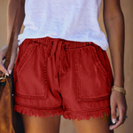 Laura™ | Modieuze shorts met trekkoord - Vignette | TRENDMAKERMODE™ 