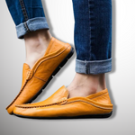 Pina™ | Orthopedisch Leren Lage Schoenen - Vignette | TRENDMAKERMODE™ 