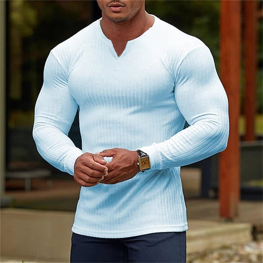 Victor™ | Comfortabel sport T-shirt met lange mouwen | clothes men | Sorandi.nl