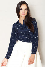 Shirt met lange mouwen model 44984 Afb - Vignette | TRENDMAKERMODE™ 