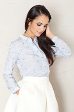 Shirt met lange mouwen model 44982 Afb - Vignette | TRENDMAKERMODE™ 