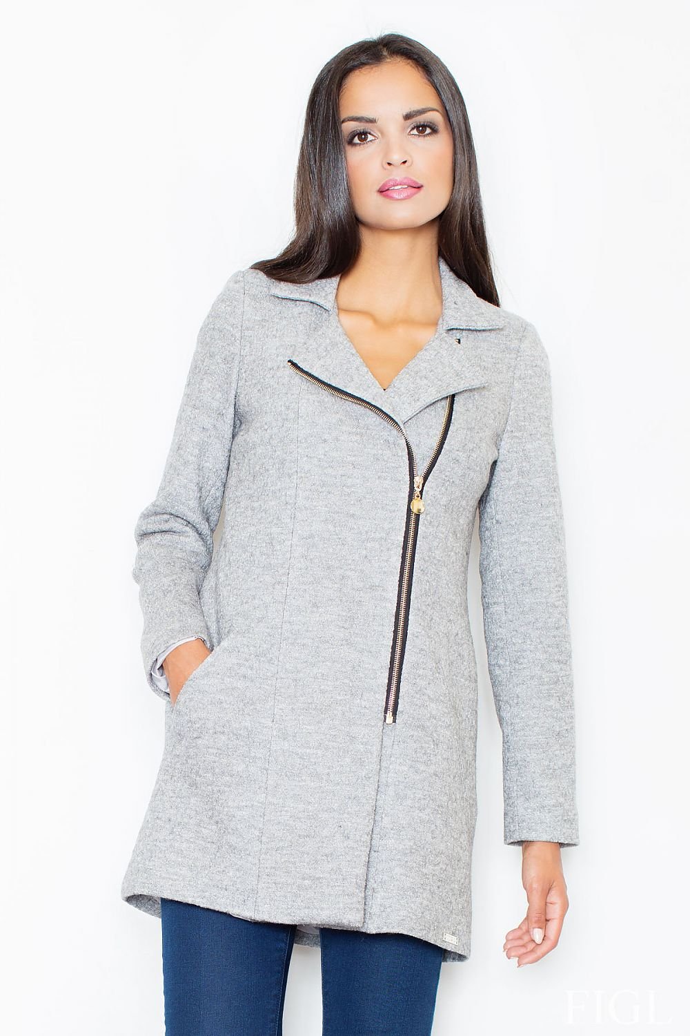 Manteau model 46847 Figl | Manteaux femme, Matterhorn_Category_/FEMME/V?tements Femme/Vestes femme, Matterhorn_Color_gris, Matterhorn_ProductId_46847, Matterhorn_Type_Manteau, Matterhorn_Vendor_Figl | Figl